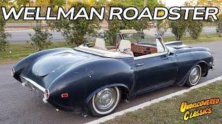 WONDERFUL ONE-OFF | The UNIQUE Wellman Roadster, Based on a 1954 Chevy, Begins Restoration