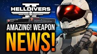 Helldivers 2 -  NEW Weapon Details! FRV & Dev Response!