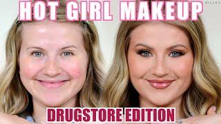 Hot Girl Makeup DRUGSTORE EDITION | Milabu