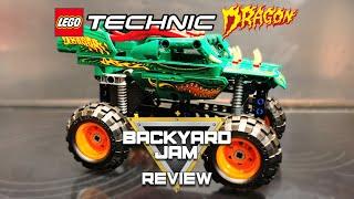 Lego Technic Monster Jam Dragon | Backyard Jam