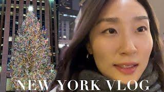 NYC HOLIDAY VLOG | best city to spend christmas, times square NYE, & birthday celebrations!