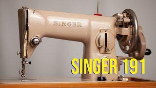 Alles over de Singer 191b/ 191 naaimachine. Introductie – Dutch Nederlands