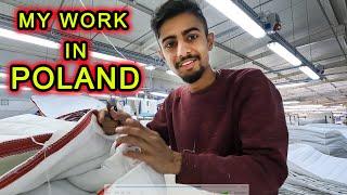 MY WORK IN POLAND AS A FACTORY WORKER ! Nepali Working In Poland | Gorkhey Vlog 394