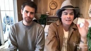 Wine com Presents  Brothers Bond Bourbon with Ian Somerhalder and Paul Wesley