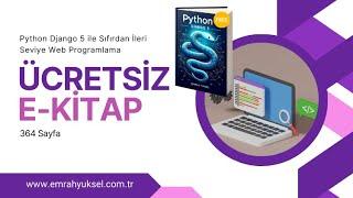 Kitap Python Django 5 ile Sıfırdan İleri Seviye Web Programlama - Ücretsiz İndirin