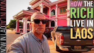 Savannakhet Laos - How the Rich Live in Laos