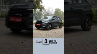 3 Reasons Not To Buy One | Kia Sonet 2024 FAQ #3