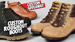 Custom Double Lasted Roughout Boots! // Custom Rack Of the Week #6