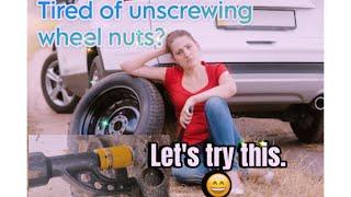 How to Unscrewing a wheel nut