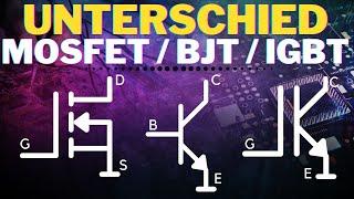 Unterschied MOSFET, bipolar Transistor, IGBT