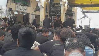  Live majlis 7 moharram maulana meesum zaidi agha baqar lucknow