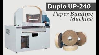 Duplo UP-240 Desktop Automatic Banding Machine | Binding101.com