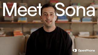 Meet Sona, OpenPhone's new AI agent