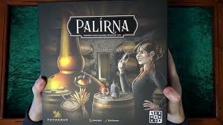 Palírna - Unboxing (Desková hra)