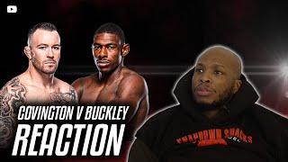 MVP REACTS to Colby Covington vs Jaoquin Buckley