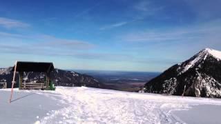 Garmisch-Partenkirchen: Winterimpression vom Wank