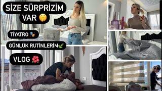 BEN NE ALDIMKIZ KIZA TİYATRO  BİRLİKTE HAZIRLANALIMGÜNLÜK RUTİNLERİMVLOGiz