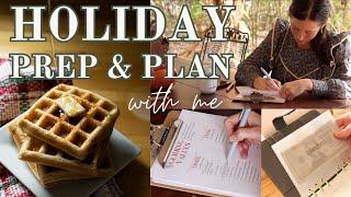 Systems To Simplify Your Holiday Season | Plan Ahead With Me | Meal Planning, Gift Giving, & More