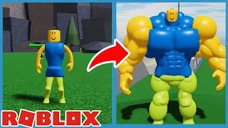 Becoming The Biggest Size Noob In Roblox Mega Noob Simulator