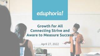 Growth for All:  Connecting Strive and Aware to Measure Success