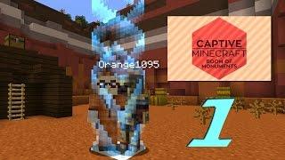 Captive Minecraft II, ep 1 (Minecraft Survival with Orange1095)