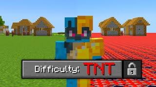 24 H dans un Monde de TNT sur Minecraft !