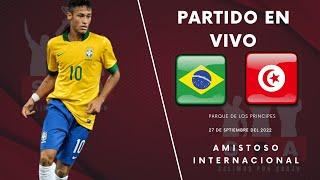 BRASIL VS TUNEZ EN VIVO ️ ️ ️ - VINI JR TITULAR?? - AMISTOSO INTERNACIONAL - FRIENDLY MATCH