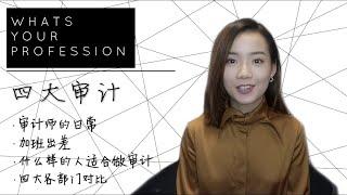 【Whats Your Profession】Big 4 Accounting 四大会计师事务所 | 审计是做什么的