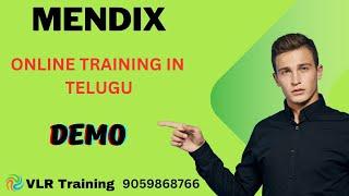 Mendix demo  in telugu by praneeth vlr training 9059868766