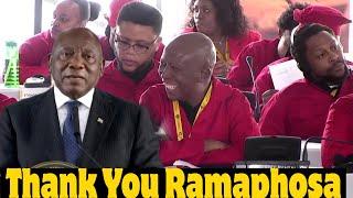 Julius Malema Thanks President Ramaphosa for honouring Tito Mboweni.