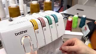 How to Rethread a Brother 1034D Serger