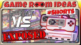  EXPOSING the secret games hiding in your Evercade VS library | Game Room Ideas #Shorts