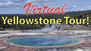 Hike To Grand Prismatic Spring Overlook: Virtual Yellowstone Tour!