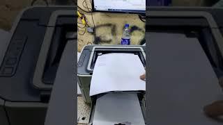 hp Laserjet p1505n print black and white #ztechprinterservices