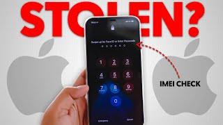 Is Your iPhone STOLEN? How To Check Using IMEI number!