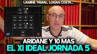 LAMINE YAMAL, PUADO, GALLAGHER...ARIDANE Y 10 MÁS | EL XI IDEAL DE LA JORNADA Y SUS PUNTOS FANTASY