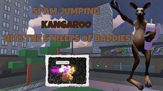 𓂃 ࣪˖ ִֶָ𐀔 Trolling as a spam jumping kangaroo in ROBLOX BADDIES 𓂃 ࣪˖ ִֶָ𐀔