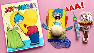 Joy x Anger Blind Bag ️ Rescue Pregnant Joy INSIDE OUT 2 | Life After The Happy Ending compilation