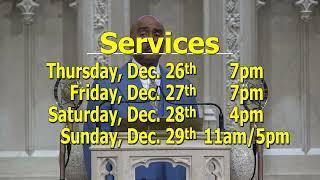 2024 YEAR END SERVICES/36 MEN'S & 38TH WOMEN'S HOLY CONVOCATION