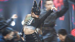 Babymonster Anqi as a Little Bad Bunny for Masked Dance King performance