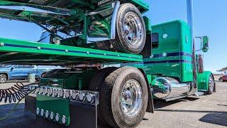 Dandee Dairy's Peterbilt 389 With The "Alfalfa Cruiser" - 2024 Desert Diesel Nationals, Chandler, AZ