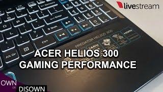 Acer Predator Helios 300 GTX 1660Ti - Live Gaming Performance