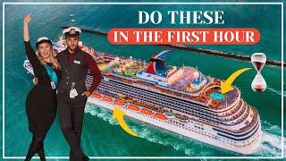 6 Things to Do as Soon as You Embark Your Cruise Ship (2025)