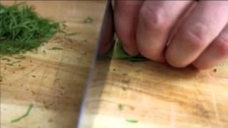 Knife Skills: How To Chiffonade Leafy Herbs