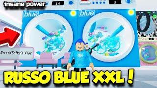 They Added XXL RUSSO BLUE WASHING MACHINES In Laundry Simulator And It's INSANE! (Roblox)