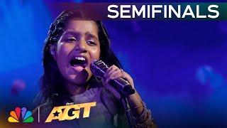 Pranysqa Mishra Adds An AMAZING Spin To "High Hopes" By Panic! At The Disco | Semifinals | AGT 2024