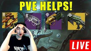 DESTINY 2 - PVE HELPS! TIMELOST FATEBRINGER! VOG RED BORDERS, CROTA + MORE!