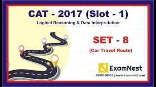 LRDI - Set 8 (CAT - 2017, Slot - 1, Car Travel Route)