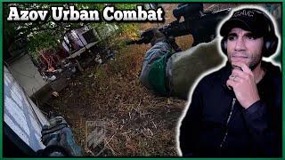 Marine reacts to Azov Urban Combat