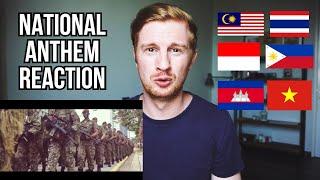 NATIONAL ANTHEM REACTION (Malaysia v Indonesia v Philippines v Vietnam v Thailand v Cambodia)